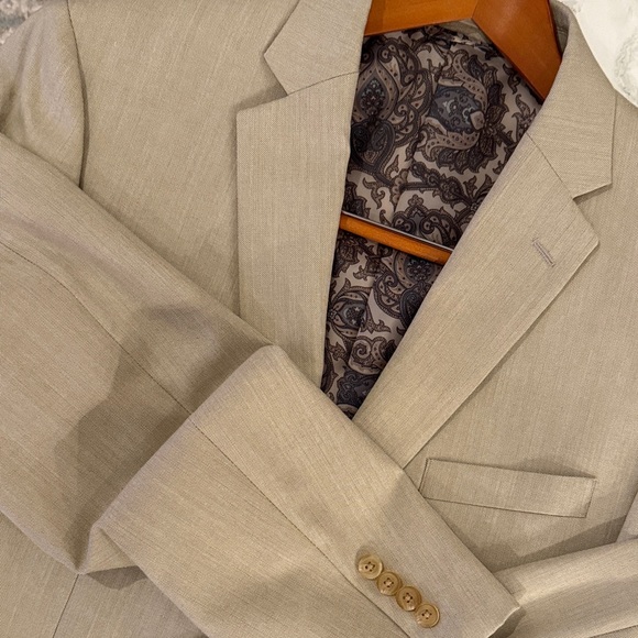 Lauren Ralph Lauren Other - Lauren Ralph Lauren Men’s Tan Two Button Blazer Sport Coat Size 44R